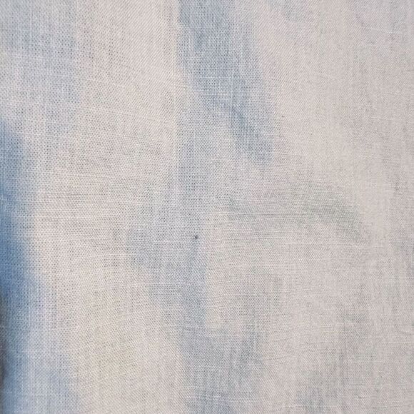 Calvin Klein Jeans White linen blend western style shirt size - Picture 16 of 16
